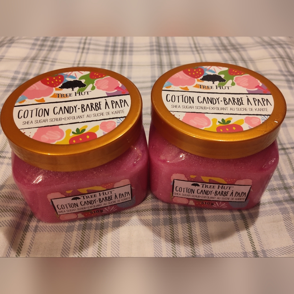 NEW! 2 Tree Hut Cotton Candy Body Scrub (510g)